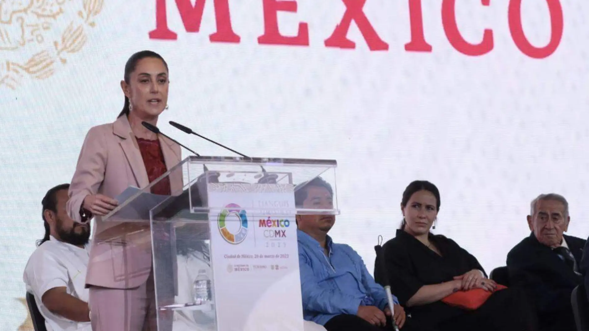 Sheinbaum declara un éxito el Tianguis Turístico 2023